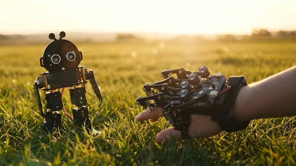 The Kinetic Commander: Carro Controlado por Luva (Kit Arduino)