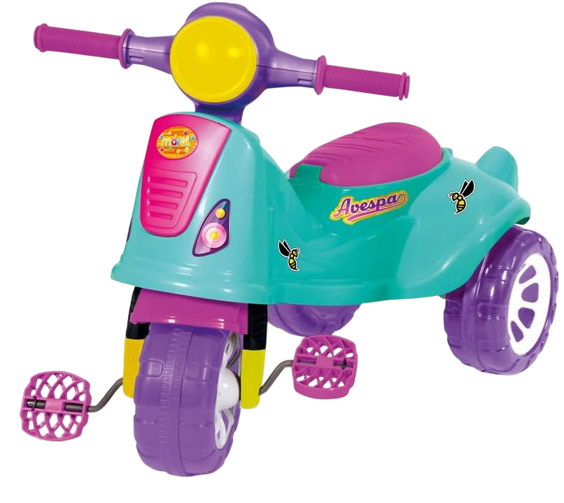 Triciclo Infantil Avespa - Pink