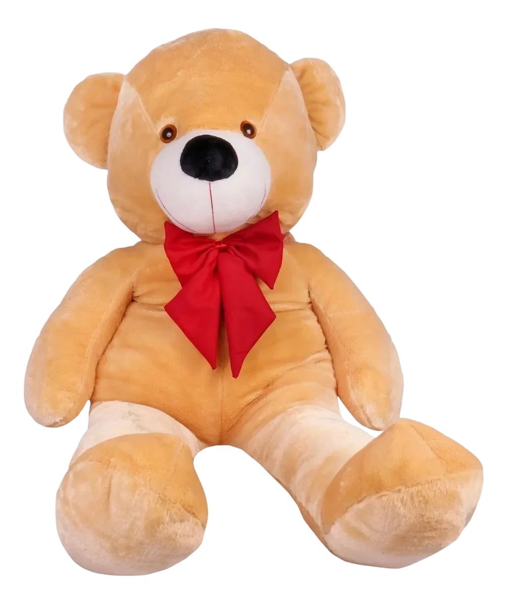 Pelúcia - Urso Gigante - Laço Vermelho - A minha loja