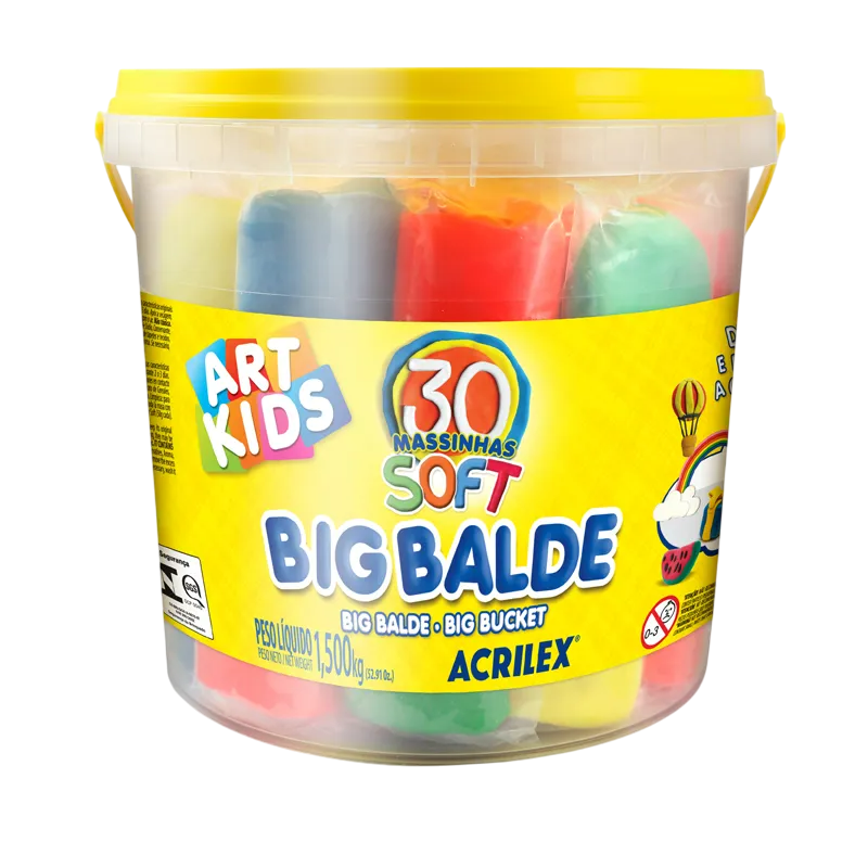 Massinha de Modelar - Big Balde