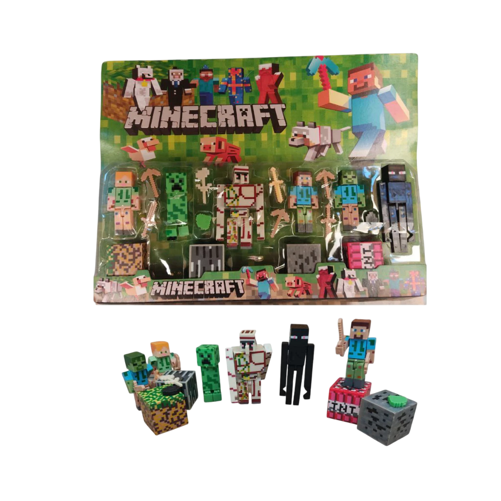 Kit Minecraft (19 peças)