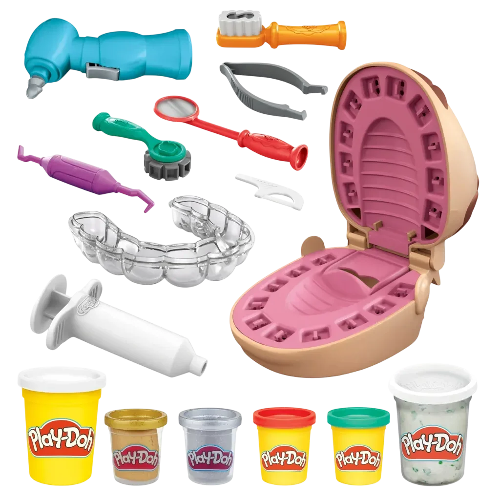 Massinha Play-Doh - Brincando De Dentista