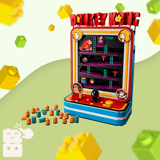 Arcade Fliperama do Donkey Kong (1367 peças)