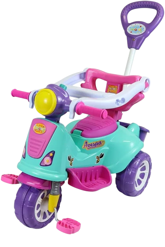 Triciclo Infantil Avespa - Pink