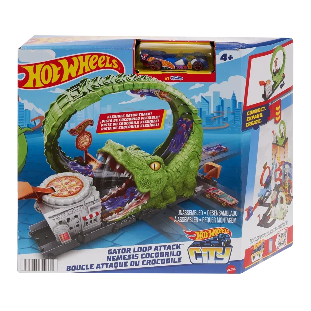 Hot Wheels City - Ataque Do Crocodilo