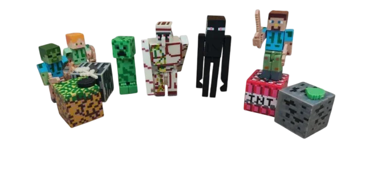 Kit Minecraft (19 peças)