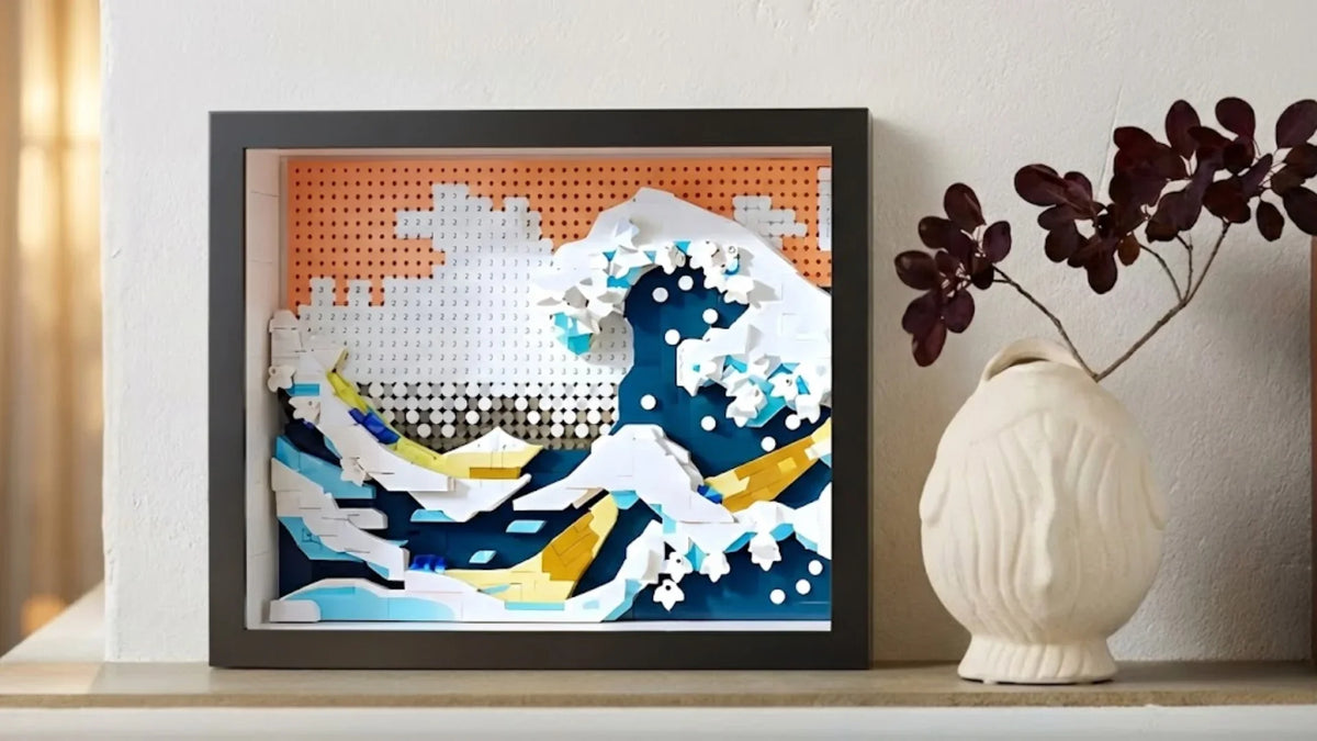 O Museu: A Grande Onda de Kanagawa (1511 micro-peças)