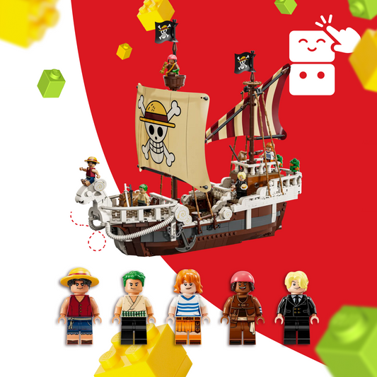One Piece - Going Merry (1376 peças)
