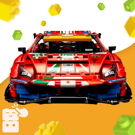 Ferrari 488 GTE (1677 peças)