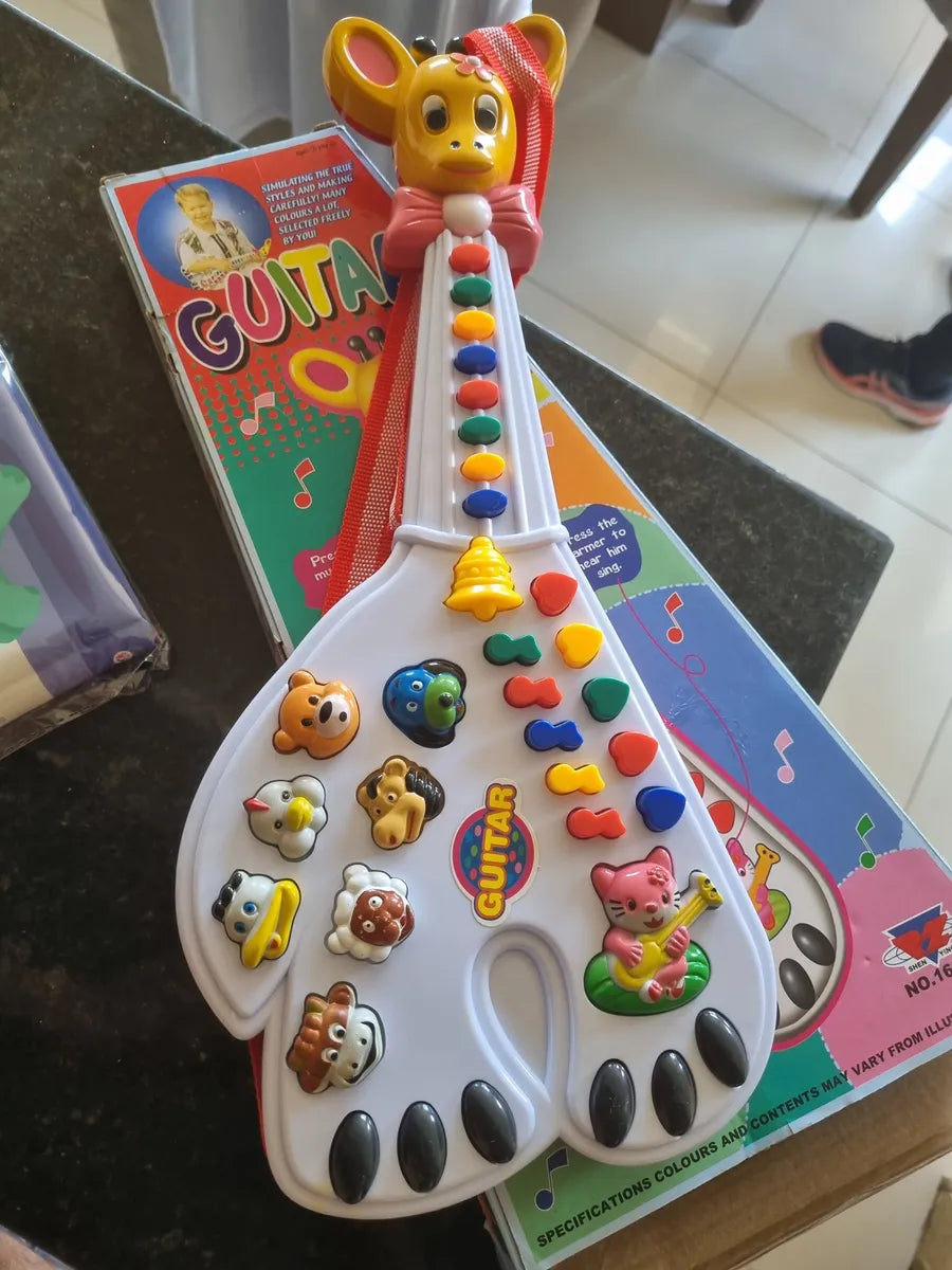 Teclado e Guitarrinha - Luzes e Sons
