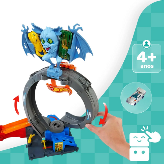 Hot Wheels City - Ataque Do Morcego