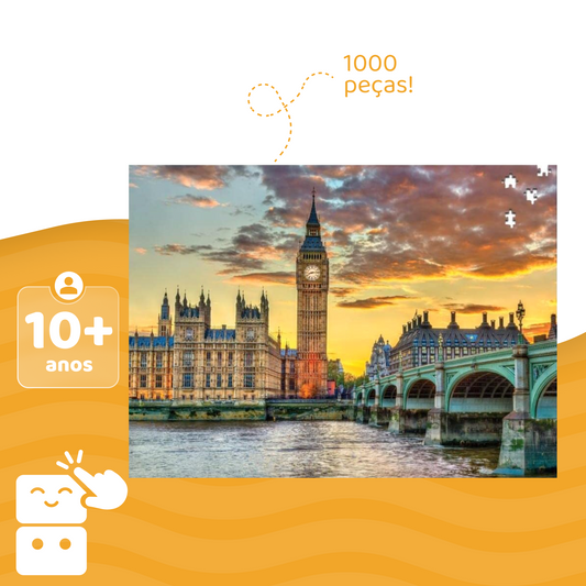 Quebra-cabeça - Big Ben (1.000 peças)