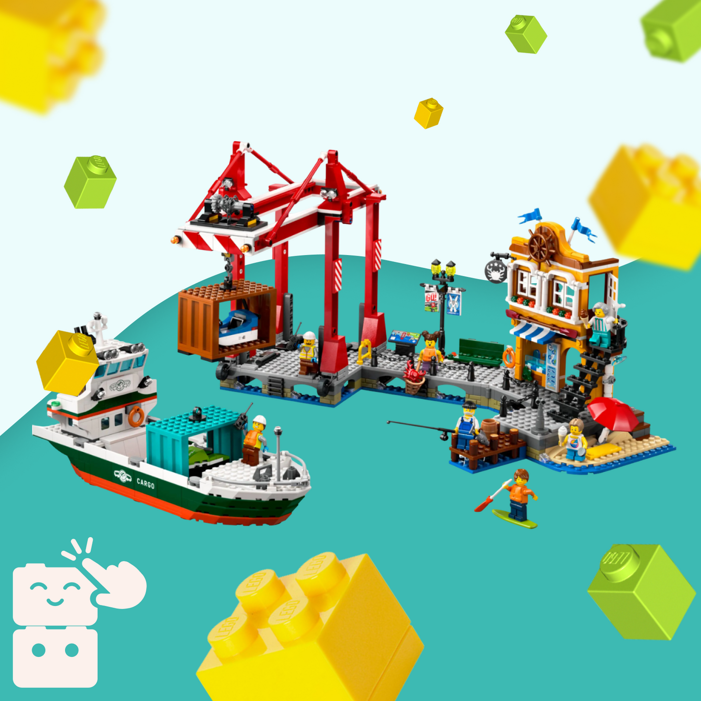 LEGO City - Porto à Beira-mar - A minha loja