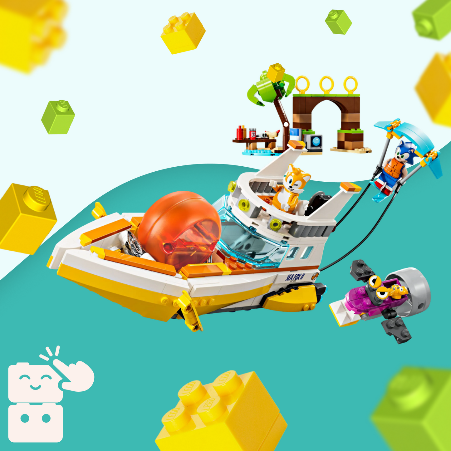 LEGO Sonic - Barco De Aventura Do Tails - A minha loja