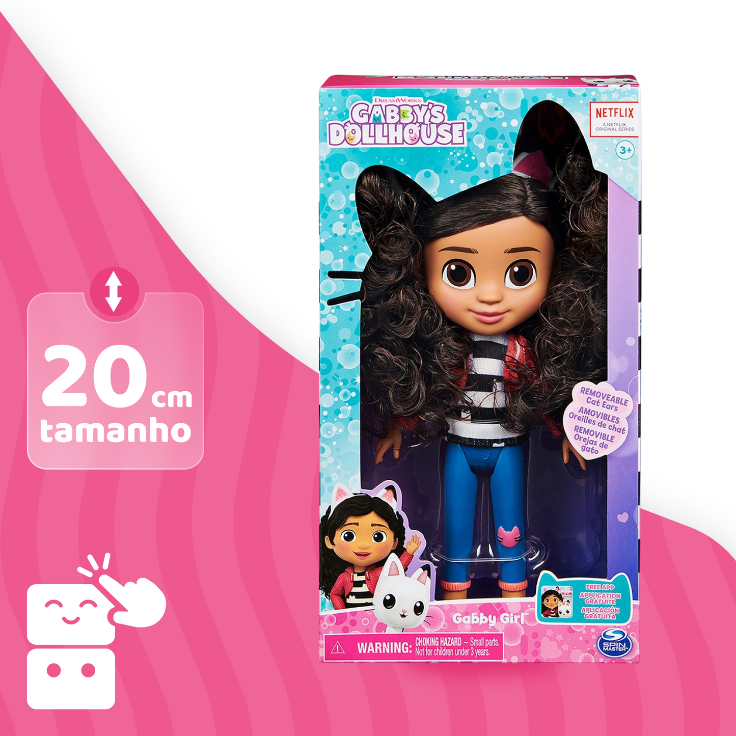 Boneca Gabby Girl - Gabbys Dollhouse - A minha loja