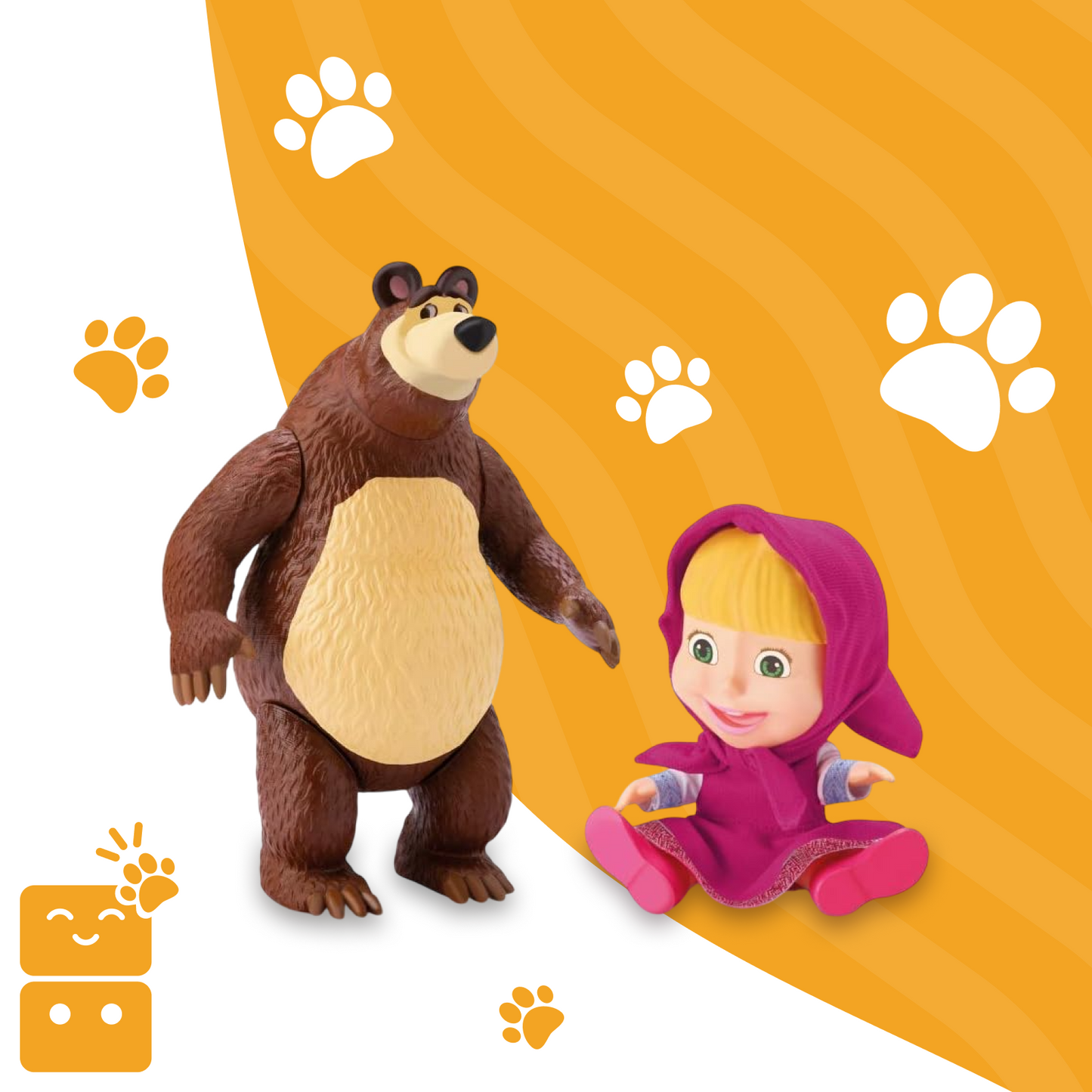 Bonecos - Marsha e o Urso - A minha loja
