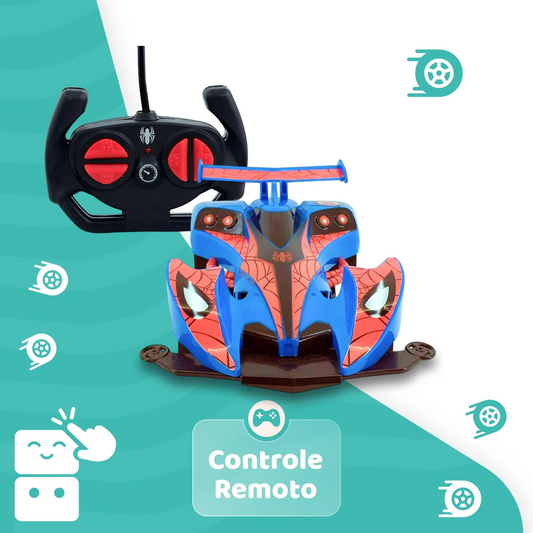 Carro de Controle Remoto - Homem Aranha