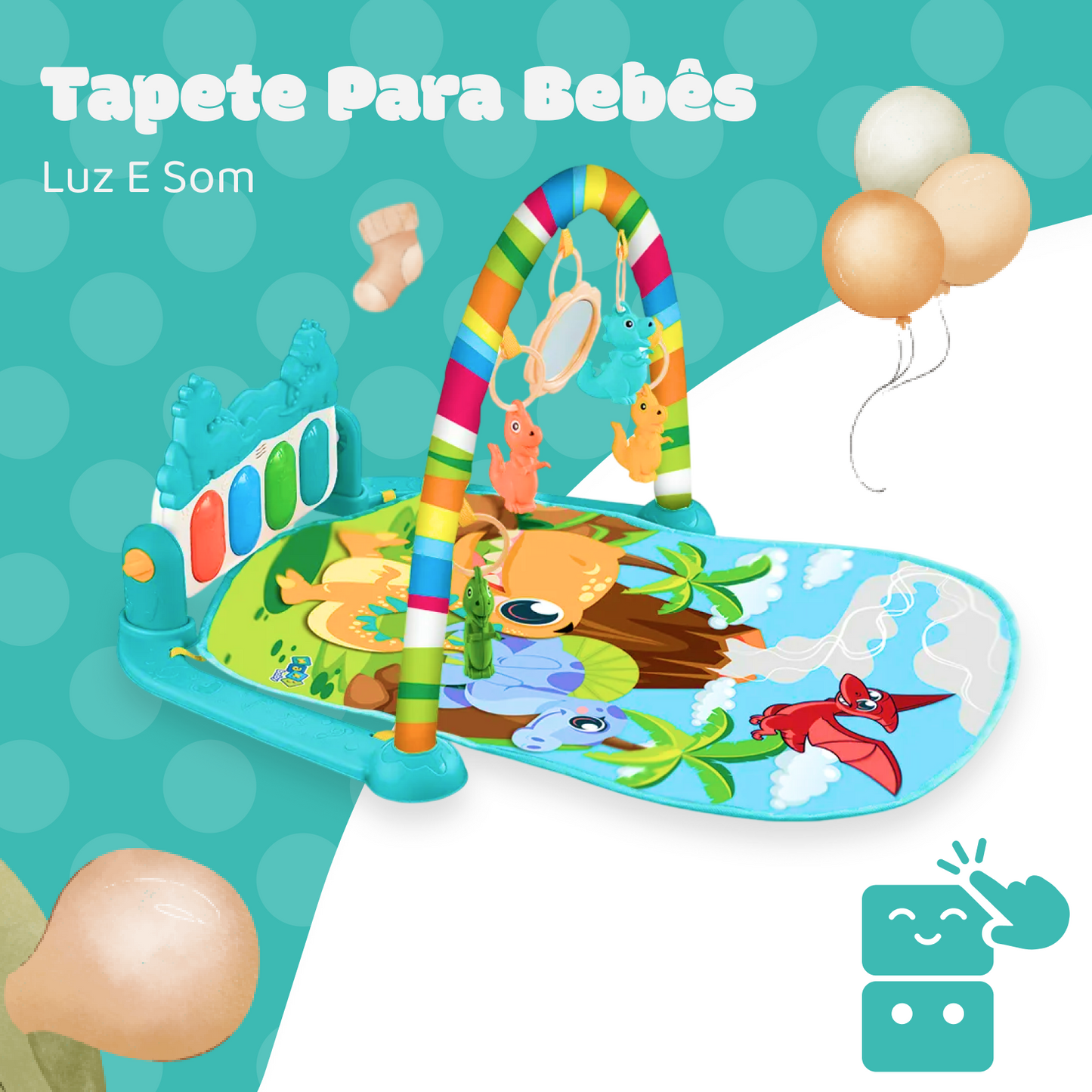 Tapete de Atividades para Bebês
