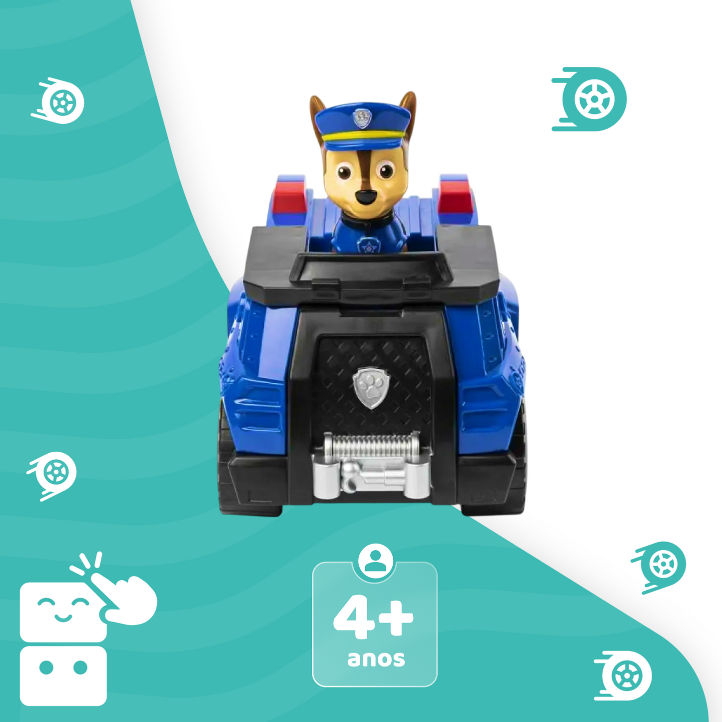 Carrinho - Patrulha Canina Chase