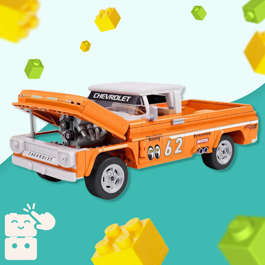 Hot Wheels - Custom Chevy Pickup (858 peças)