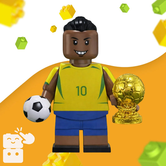 Mini-figuras: Maiores Jogadores de Futebol (16 jogadores)