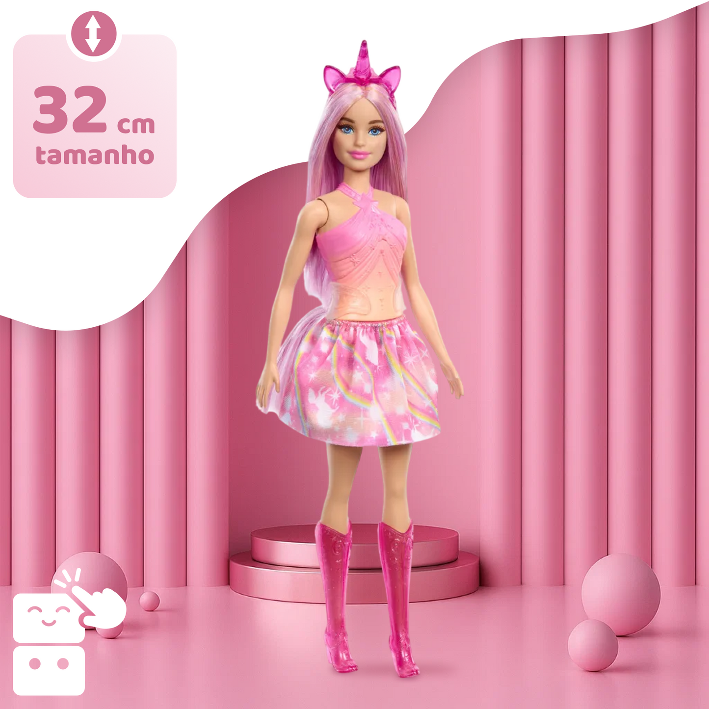 Barbie - Fantasia de Unicórnio - A minha loja