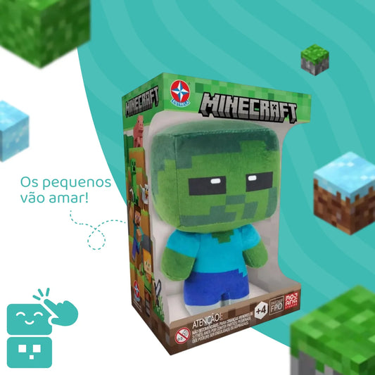 Pelúcia - Zombie Minecraft