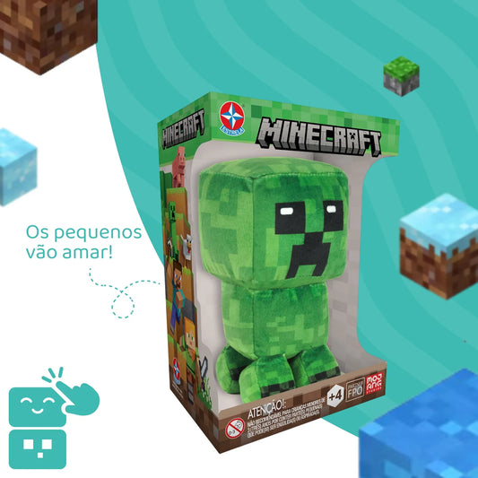 Pelúcia - Creeper Minecraft