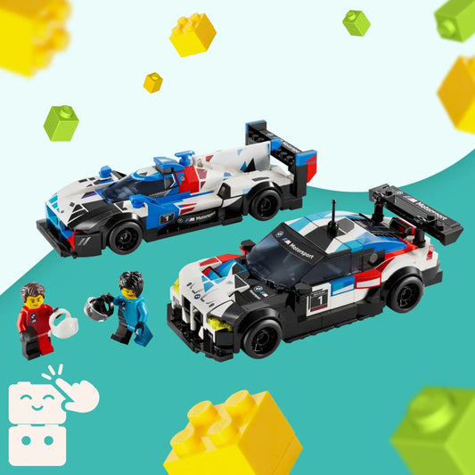 LEGO - BMW M4 GT3 e BMW M Hybrid V8 (676 peças)