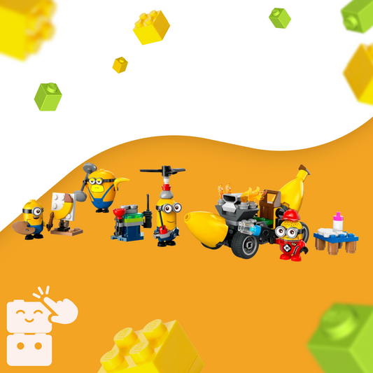 LEGO - Meu Malvado Favorito - Minions e Auto Banana (136 peças)