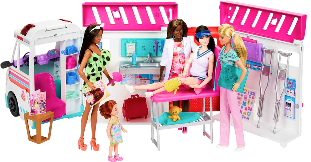 Barbie - Ambulância e Clínica - A minha loja