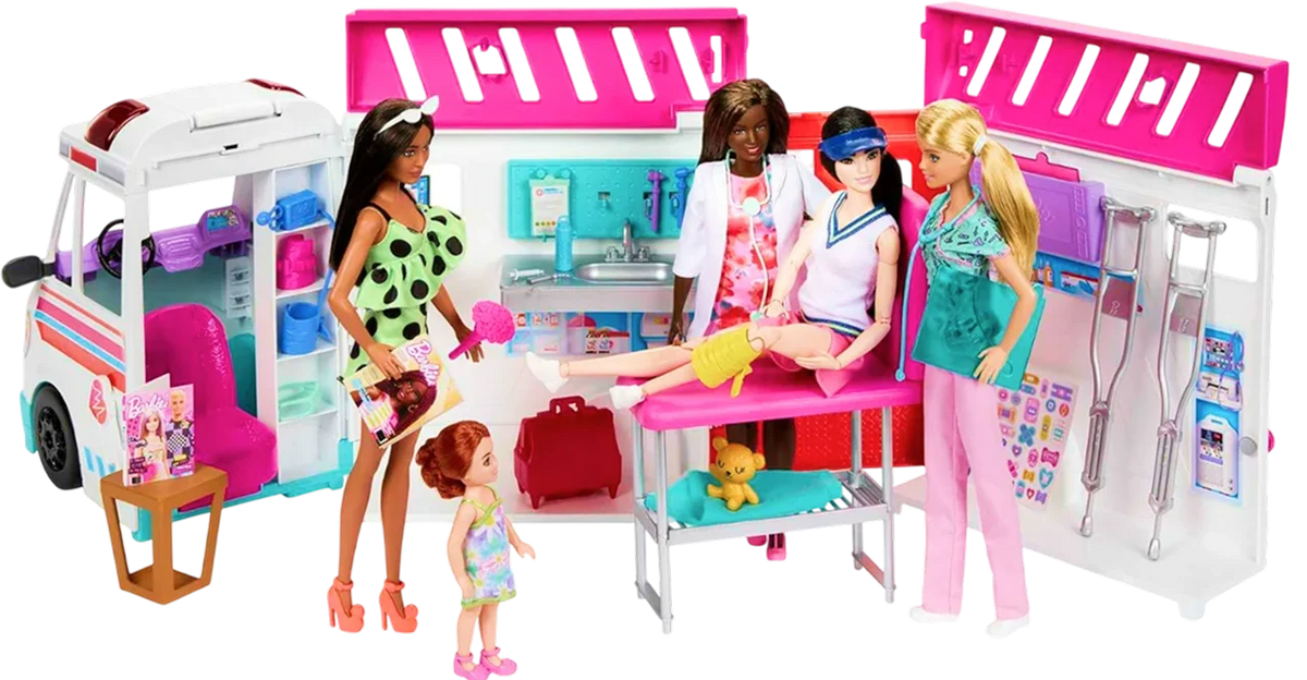 Barbie - Ambulância e Clínica - A minha loja