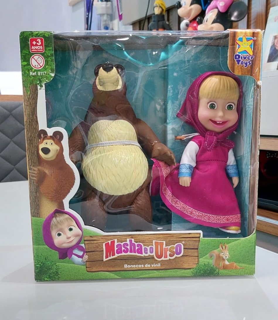 Bonecos - Marsha e o Urso - A minha loja