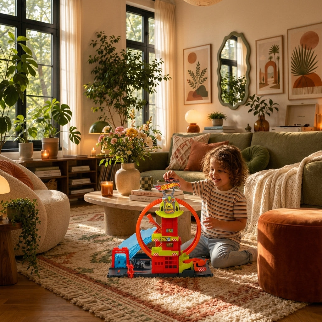 Pista Hot Wheels City Quartel Dos Bombeiros - Imagem 4