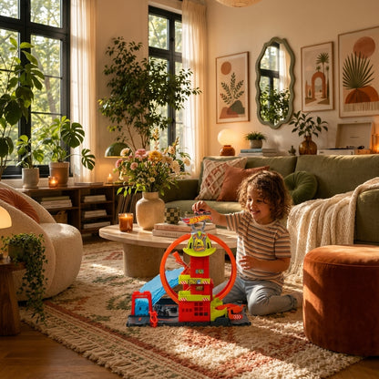 Pista Hot Wheels City Quartel Dos Bombeiros - Imagem 4