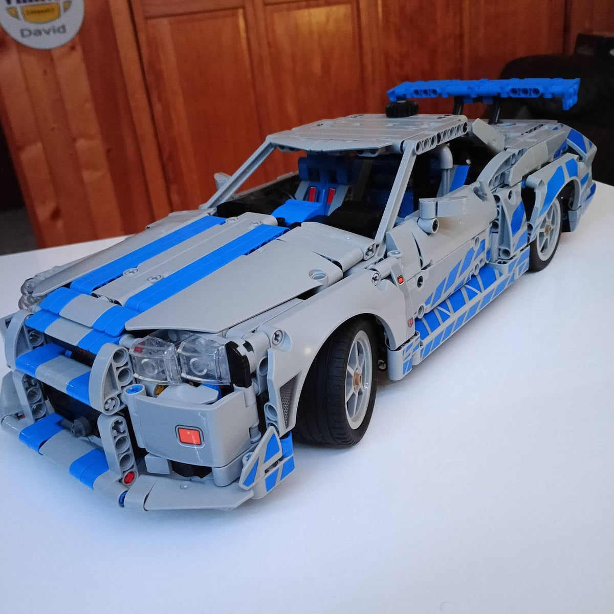 Nissan Skyline GT-R R34 - Velozes e Furiosos (1410 peças)