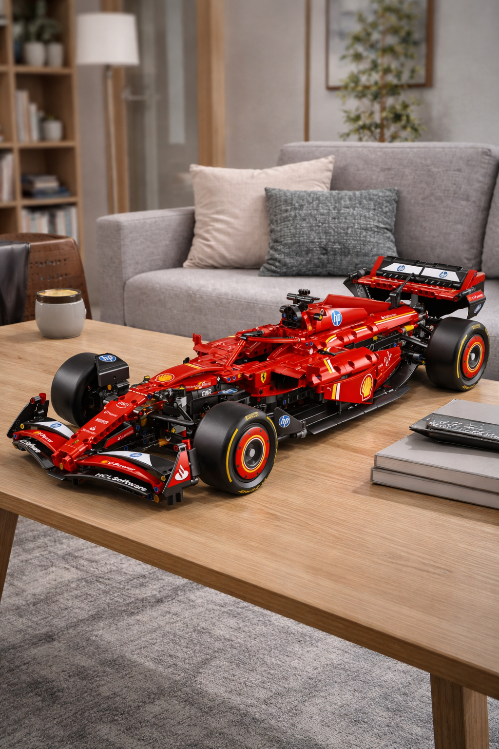Fórmula 1 - Ferrari SF24 (1361 peças) | Original LEGO | galeria 33