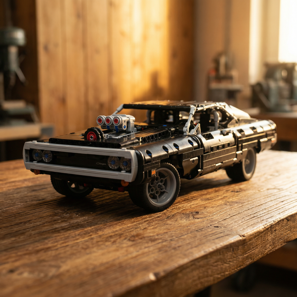 Muscle Car Charger 1970 (1077 peças)