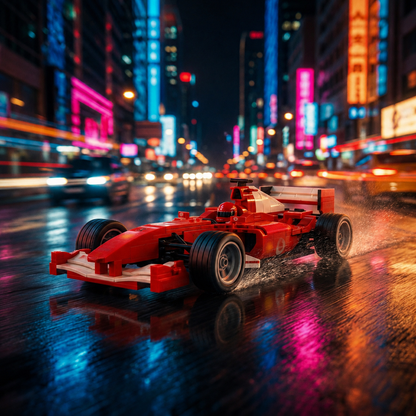 Ferrari F2004 - Michael Schumacher Fórmula 1 (735 peças)