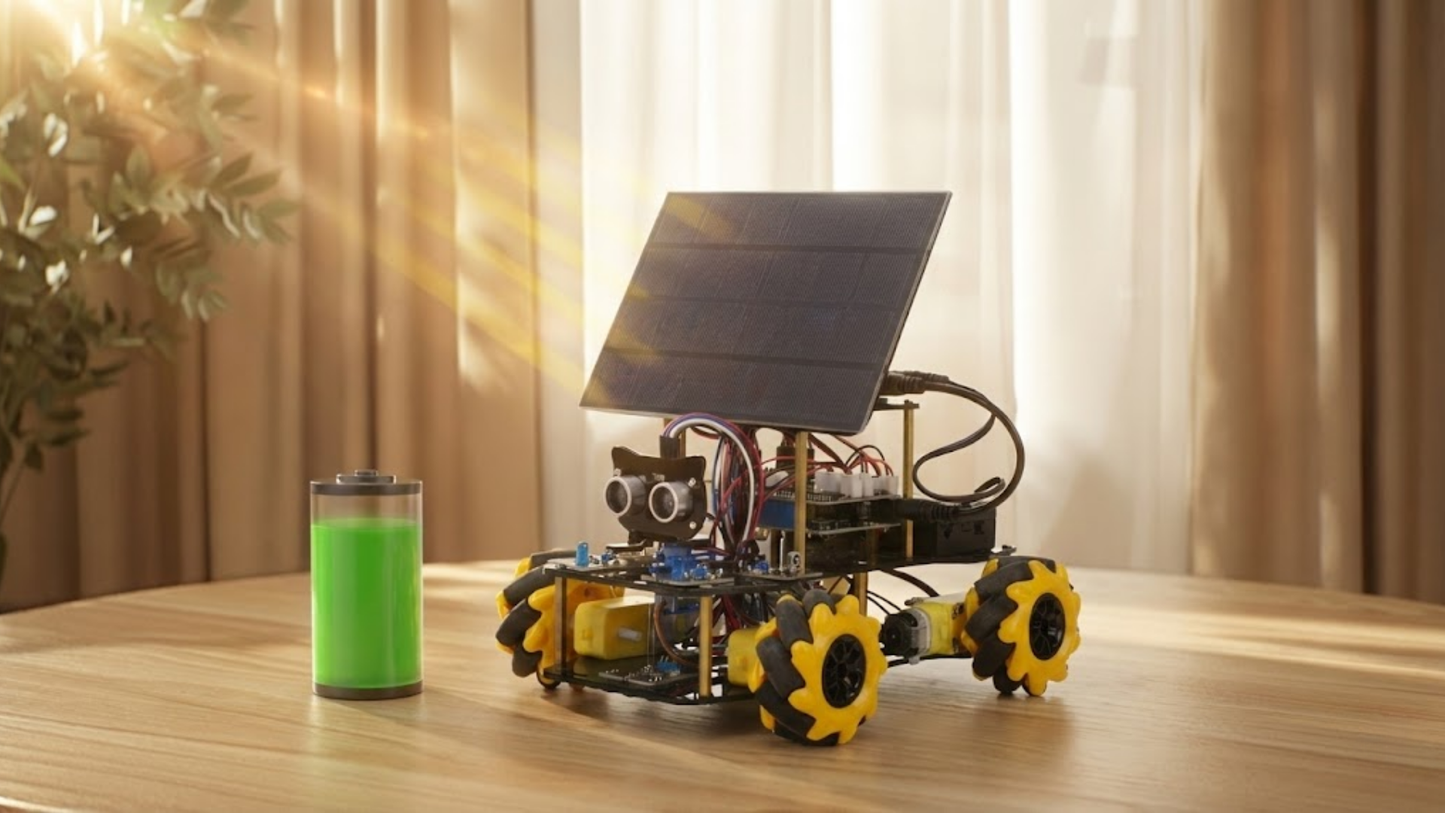 O Explorador Solar: Veículo Robótico Inteligente