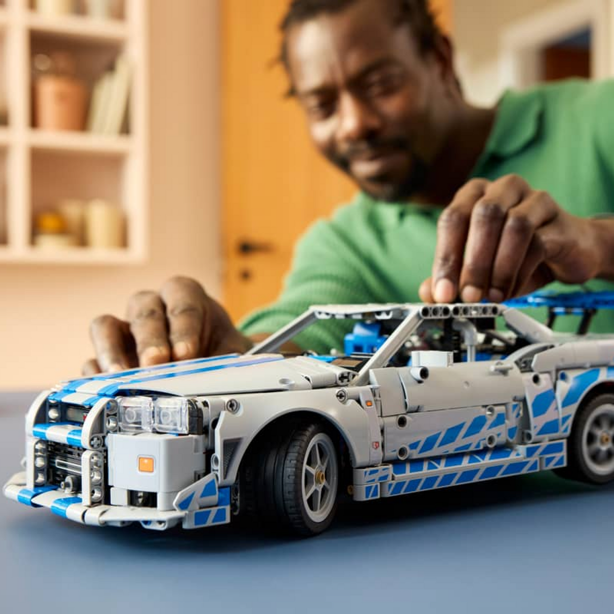 Nissan Skyline GT-R R34 - Velozes e Furiosos (1410 peças)