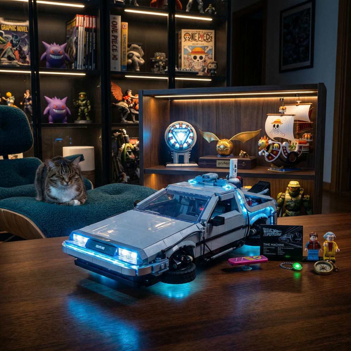 De Volta para o Futuro - DMC De Lorean (1872 peças)