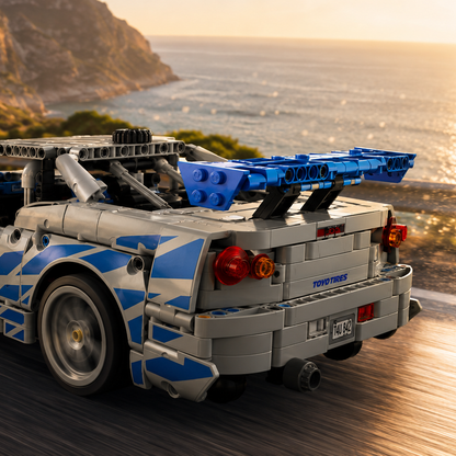 Nissan Skyline GT-R R34 - Velozes e Furiosos (1410 peças)