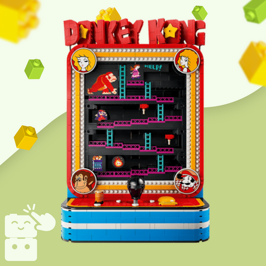 Arcade Fliperama do Donkey Kong (1367 peças)