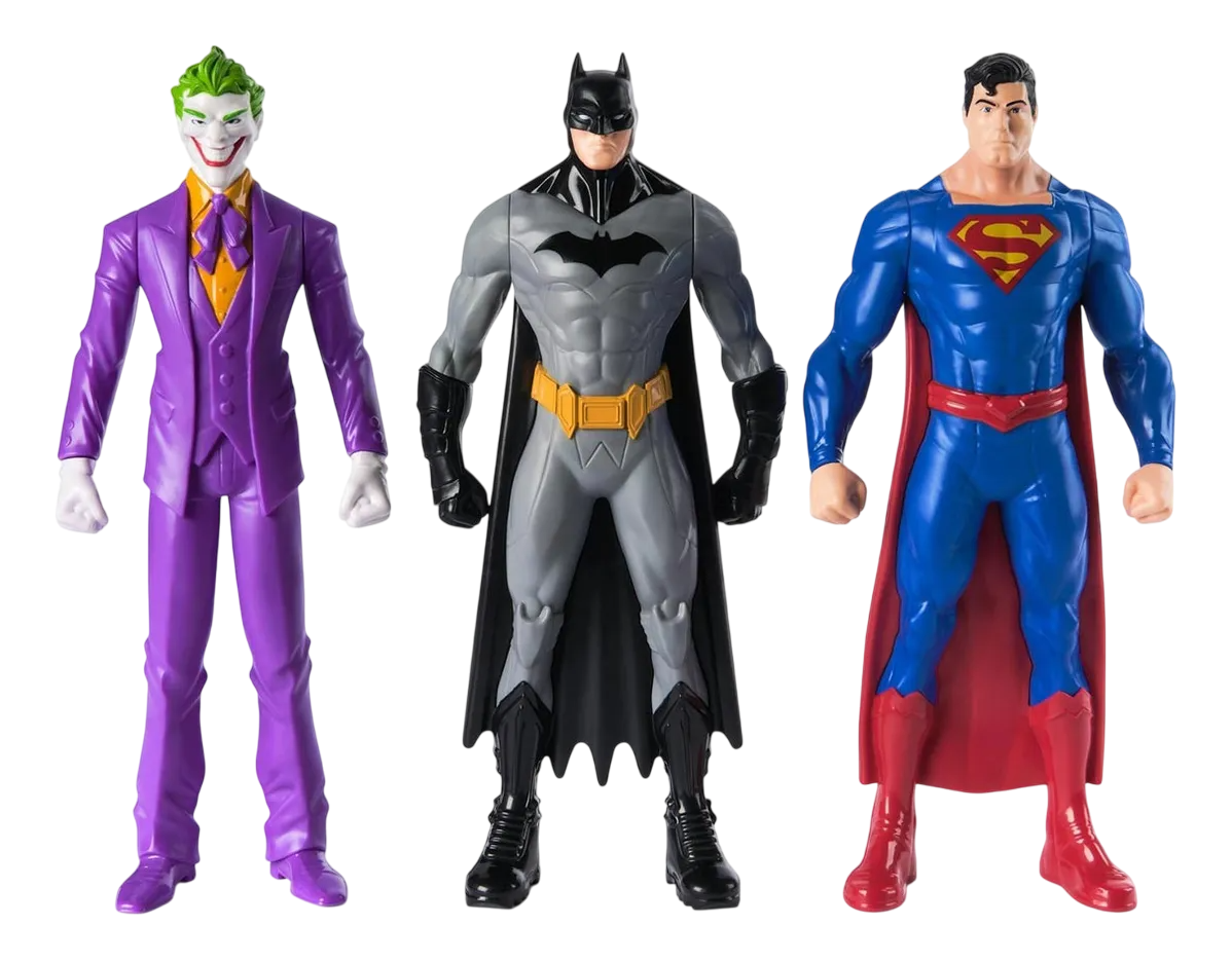Kit - Bonecos - Batman + Coringa + Superman - A minha loja