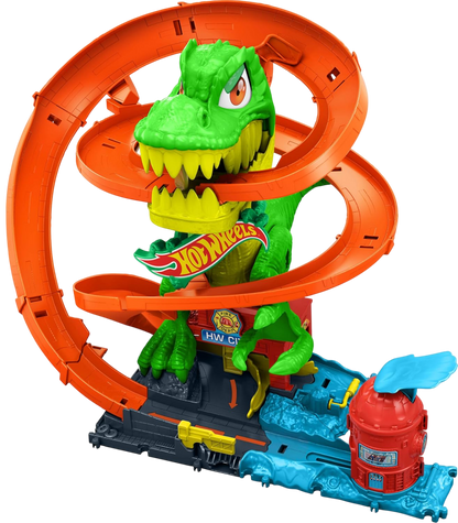 Hot Wheels - T. Rex Vs Fire Station