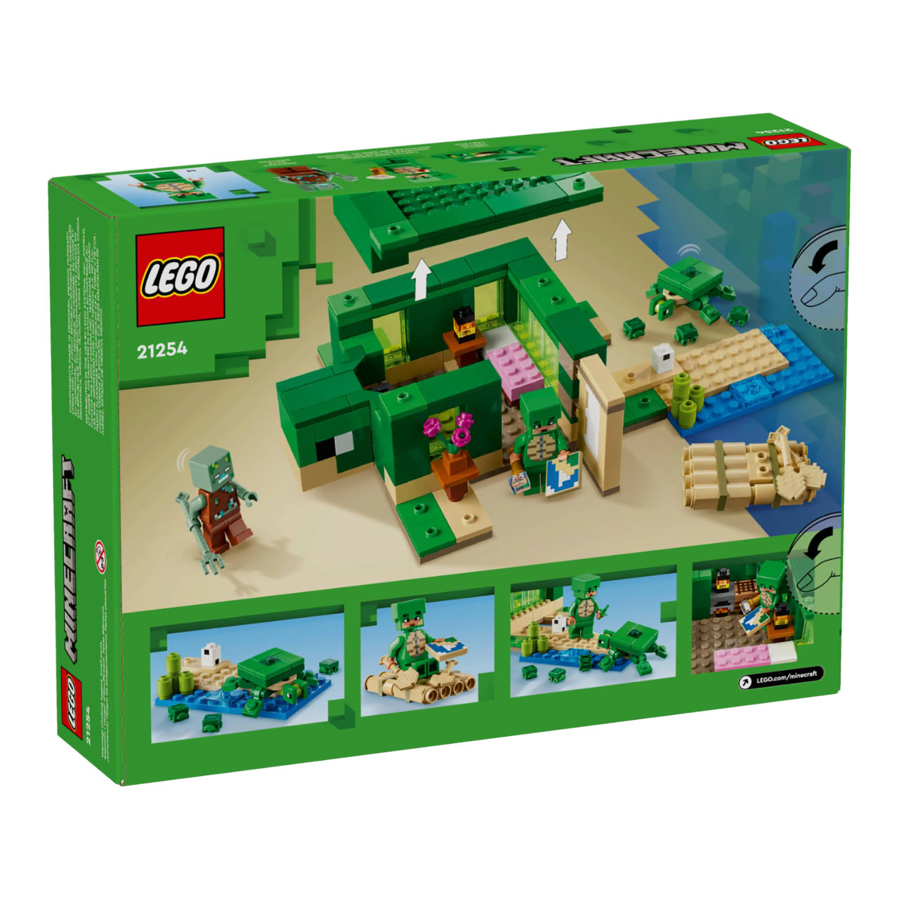 LEGO Minecraft - A Casa Tartaruga de Praia - A minha loja