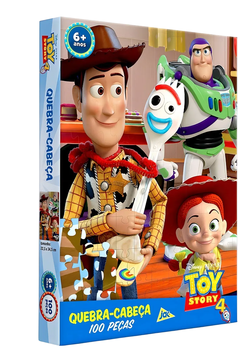 Quebra Cabeça - Toy Story 4 (100 peças)
