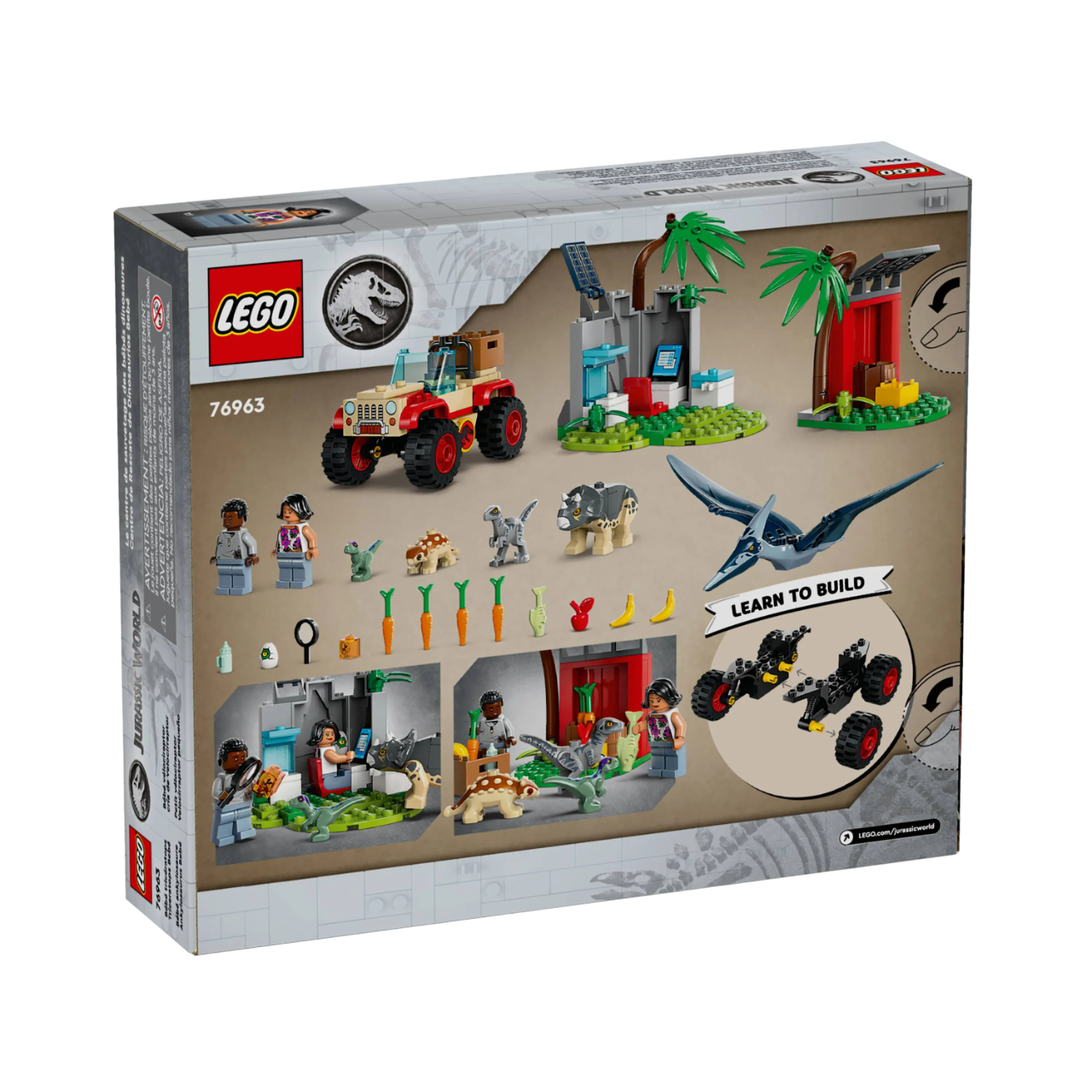 LEGO Jurassic - Baby Dinosaur Rescue Center - A minha loja