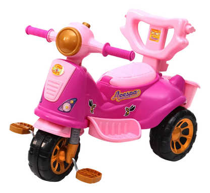 Triciclo Infantil Avespa - Princesas Pink